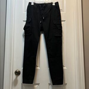 H&M Men's Black Cargo Pants
